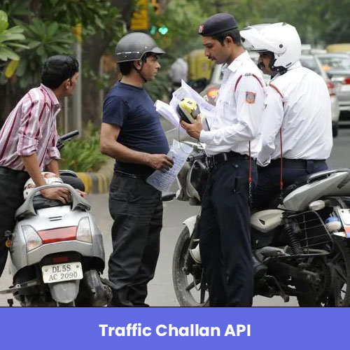Get Online Traffic challans API Solution